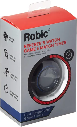 Vista 4 de Robic 591-48319 SC-591 Reloj de árbitro negro regular