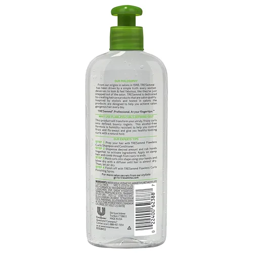 Vista 5 de Tresemme Flawless Curls Bouncy Curls - Gel definidor de rizos, 8 onzas