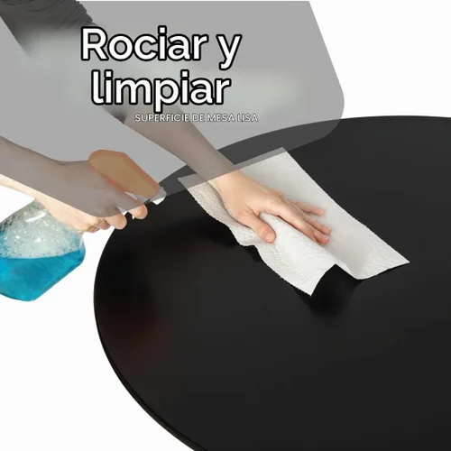 Vista 4 de Milliard Mesa de comedor de cocina de mediados de siglo - 47 x 27.5 pulgadas (blanco)