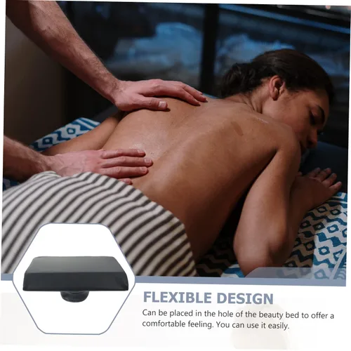 Vista 8 de Mesa de masaje Cuello Almohada Cama Masaje Reposacabezas Almohada de cara Salón de belleza abajo