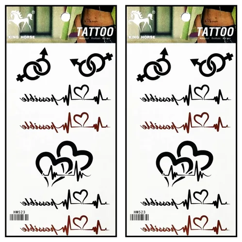 Vista 5 de Tatuajes 2 hojas de tatuaje temporal 3D paraguas de sol nubes de lluvia para mujeres hombres espalda baja hombro cuello brazo tatuaje etiqueta