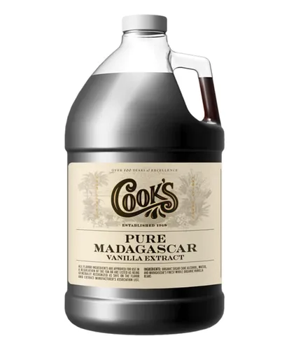 Vista 80 de Cook's, Sabor puro de vainilla sin alcohol, para cocinar, hornear, postres, extracto alternativo de vainilla de Madagascar sin alcohol, 8 onzas