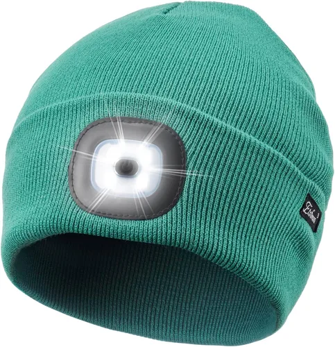Vista 49 de Etsfmoa Gorro unisex con la luz, regalos para hombres, papá, padre, gorras recargables por USB