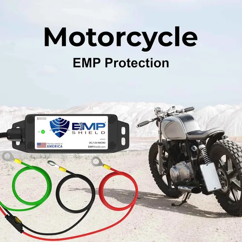 Vista 4 de EMP Shield Micro - Protección EMP para vehículos de 12 voltios CC para automóvil, camión y motocicleta (DC-12V-Micro) Lightning, llamarada solar