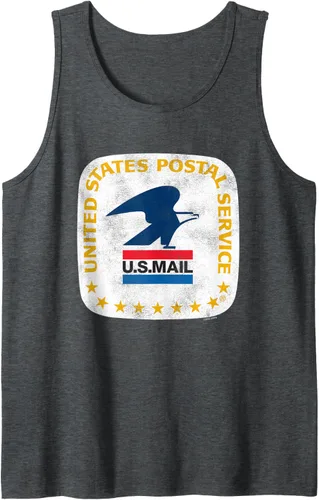 Vista 12 de USPS - Camiseta sin mangas Loewy Seal, Negro