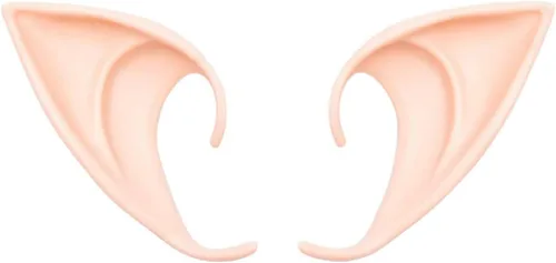 Vista 13 de Orejas de elfo Accesorios de mascarada de cosplay – Hada Pixie puntas puntiagudas suaves disfraz de fiesta de anime para Halloween, fiesta