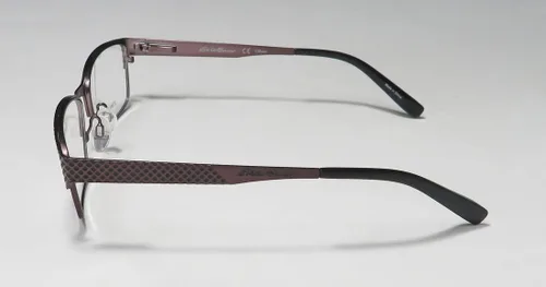 Vista 4 de Eddie Bauer 32203 - Lentes rectangulares con bisagras flexibles para mujer y mujer (54-16-140, marrón)