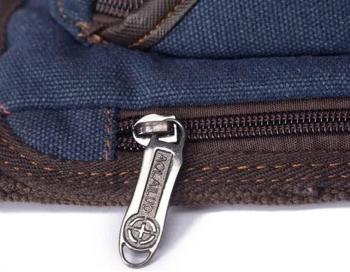 Vista 8 de Hebetag Bolsa de lona para piernas al aire libre para hombres y mujeres táctica militar motocicleta ciclismo multi-bolsillo cintura riñonera bolsa