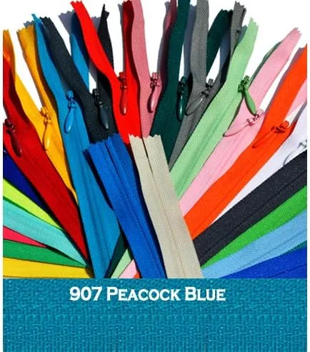 Vista 7 de Unique Invisible Zipper 9" YKK Ocultar ~ Invisible (1/Pack), 9 pulgadas, 002, 1, 1