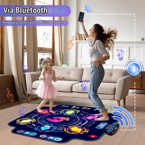 Vista 6 de KIZJORYA Alfombrilla de baile para niños, almohadilla de baile electrónica