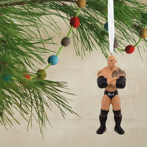 Vista 5 de Hallmark WWE The Rock Adorno de Navidad
