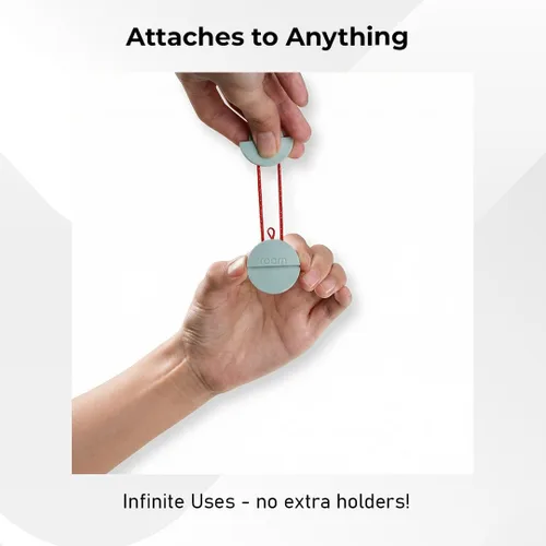 Vista 6 de ROAM SMART TRACKER - Rastreador Bluetooth y localizador de artículos para llaves, equipaje, equipo para niños y mascotas, (iOS, Android), sin Negro