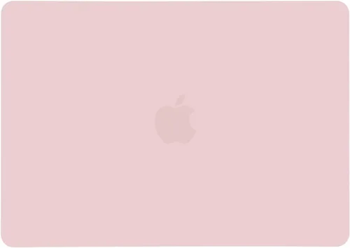 Vista 4 de Funda compatible con MacBook Air de 15 pulgadas 2025 2024 2023 versión M4 A3241 M3 A3114 M2 A2941 Pantalla de retina líquida Touch ID, funda Rosa