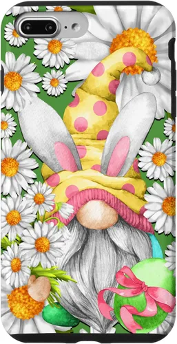 Vista 12 de Funny Easter Gnome Graphic for Women Teachers and Daisy Mom Case for iPhone 17
