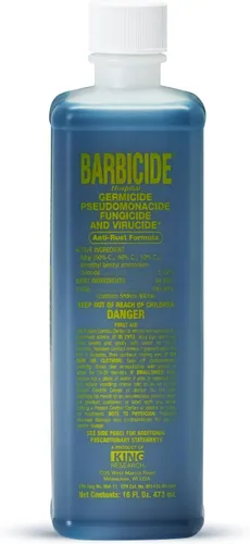 Vista 8 de BARBICIDE Spray desinfectante, botellas de 2 onzas (paquete de 6) – Registrado por la EPA, listo para usar profesional para salón y peluquería