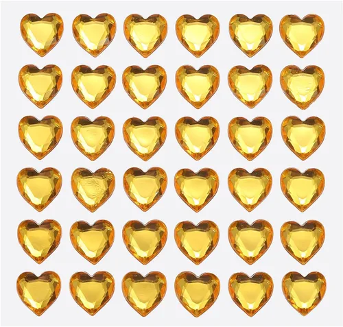 Vista 23 de MECCANIXITY 144 calcomanías autoadhesivas de diamantes de imitación de corazón de 0.394 pulgadas para maquillaje de San Valentín, artes y Azul