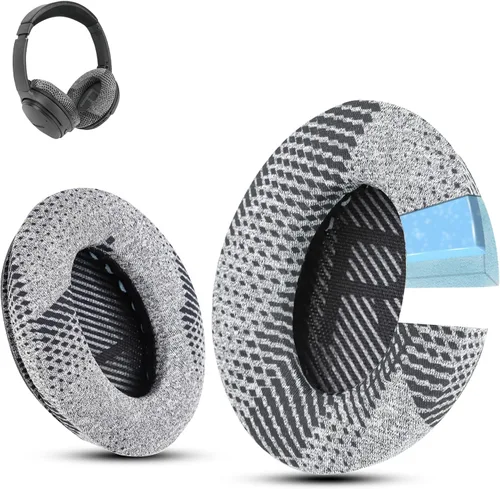 Vista 9 de Krone Kalpasmos - Almohadillas para Bose QC35 y QC45, tela suave Azul