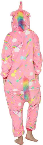 Vista 2 de Licorne - Pijama unisex para adultos, ropa de dormir de Navidad para cosplay