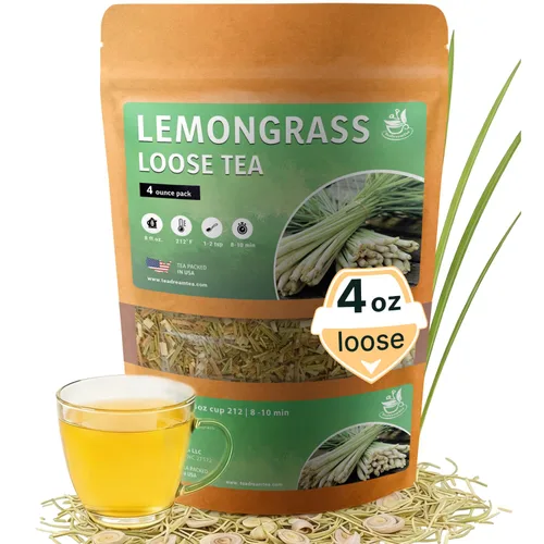 Vista 22 de TeaDreamTea Muestra de té de hierbas sueltas 8 paquetes de té de hierbas Té de hierba de limón Hoja suelta Té de caléndula flores secas Té