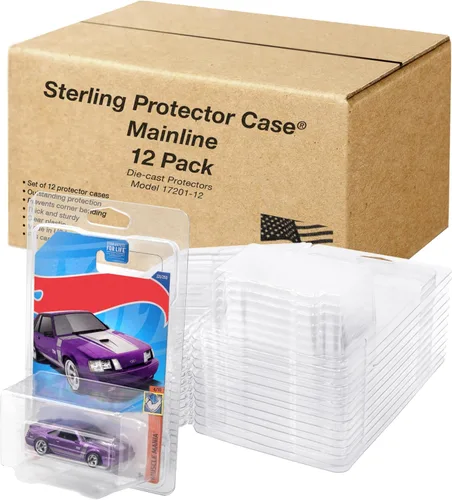 Vista 5 de Sterling Protector Case Mainline - Paquete de 12 unidades modelo 17201 para tarjeta tamaño 6.5x4.25