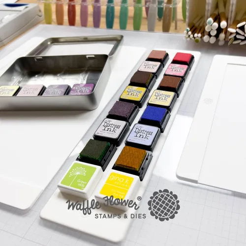 Vista 3 de Waffle Flower Mini soporte para almohadilla de tinta