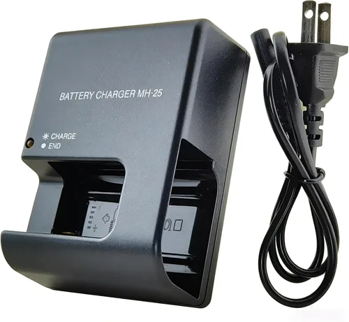 Vista 6 de Cargador rápido de batería MH-25 para Nikon, para Nikon MH-25a EN-EL15 EN-EL15a EP-5B D500 D600 D610 D750 D780 D800 D800E D810 D810A D850 D7000