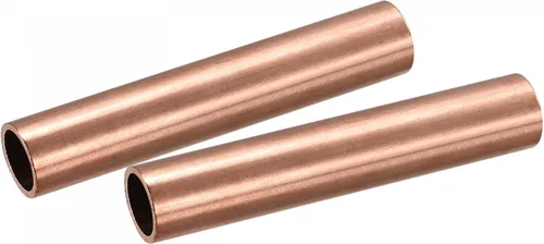 Vista 12 de uxcell Tubo redondo de cobre 0.315 in OD 0.059 in espesor de pared 3.937 in longitud tubería 2 piezas