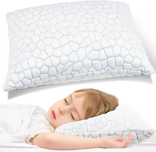 Vista 20 de SUPA MODERN Almohada refrescante de tamaño estándar, 1 paquete, almohadas de espuma viscoelástica trituradas CertiPUR-US, almohadas de cama frescas