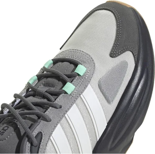 Vista 4 de adidas Ozelle - Tenis de correr para hombre, Grey OneWhitePulse Mint