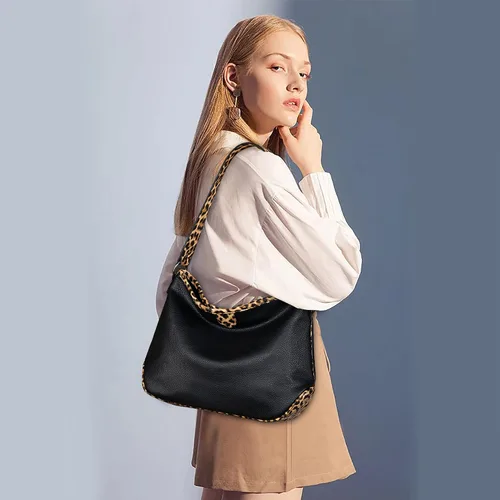 Vista 2 de Montana West Bolsos Hobo para mujer bolsos de mano y bolsos clásicos simples con asa superior