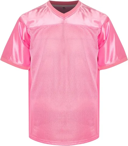 Vista 2 de Camiseta de fútbol en blanco, camiseta deportiva Hip Hop Jersey para fiesta