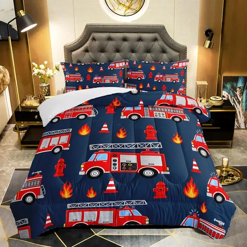 Vista 10 de QOOMO Edredón floral de gato tamaño Twin, juego de ropa de cama de gato rosa para niños, adolescentes y niñas, juego de ropa de cama de 3 piezas