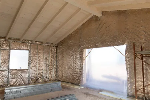 Vista 4 de Barrera radiante de Q-Lam – 1,000 o 500 pies cuadrados (48 pulgadas x 250 o 125 pies) de aluminio metalizado que bloquea el 95% del calor radiante