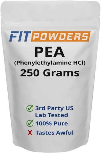 Vista 12 de Suplemento de feniletilamina (4.41 oz) Forma de HCL de fenetilamina