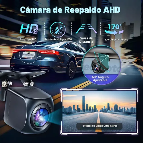 Vista 6 de 8Core 4+64G Radio de coche para Ford Edge 2010 2011 2012 2013 2014 9" IPS Screen Android 13 Edge Stereo Headunit Wireless CarPlay Android Auto BT