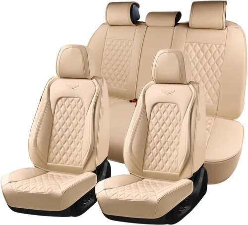 Vista 66 de Coverado Fundas de asiento delantero, fundas de asiento delantero de automóvil, fundas de asiento de piel de napa para automóviles, fundas