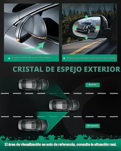 Vista 6 de SCITOO Espejo retrovisor derecho para 2003-2007 para Chevy para GMC Silverado Sierra 1500/2500 HD/3500 Classic con modelos con calefacción eléctrica