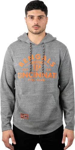 Vista 19 de Ultra Game Sudadera con capucha retro oficial de la NFL para hombre