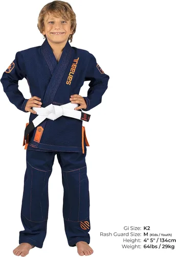 Vista 2 de Sanabul, Future Legend Kids - Traje de Jiu Jitsu brasileño, BJJ Gi