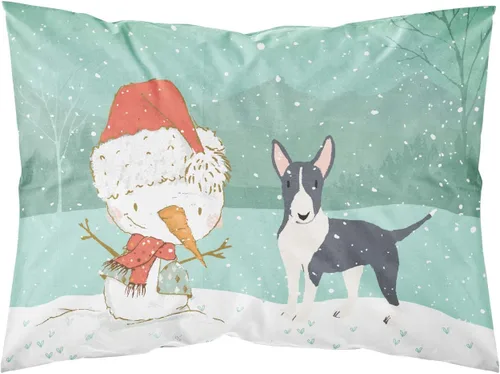 Vista 60 de Caroline's Treasures BB7625PILLOWCASE - Funda de almohada decorativa de tela con texto en inglés "Welcome Friends" Airedale Terrier estándar