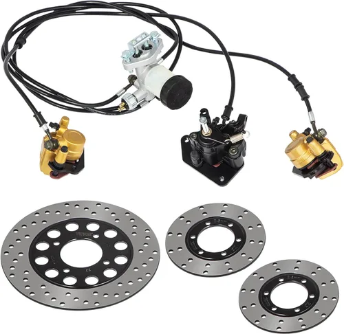 Vista 8 de Kit de cilindro maestro de freno para Go Kart VEVOR Kit de freno hidráulico para Go Kart Kit de freno universal para Go Karts Kandi Completo Incluye
