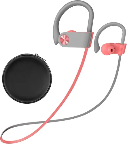 Vista 8 de Stiive Auriculares Bluetooth, Auriculares Deportivos Inalámbricos 5.3 IPX7 Impermeables con Micrófono, Auriculares Intrauditivos Estéreo a Prueba