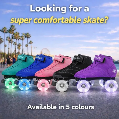 Vista 2 de Bont Patines Prostar Suede Profesionales Patines con Ruedas Led Luminosas - Interior y Exterior - Patines - Patines de ruedas