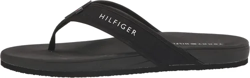 Vista 8 de Tommy Hilfiger Chanclas Sillo para hombre, Negro 001
