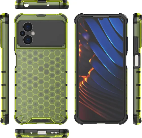 Vista 83 de Funda para Xiaomi Poco M3 cubierta,Funda para Xiaomi Poco M3 Funda 2 en 1 Teléfono Funda Negro