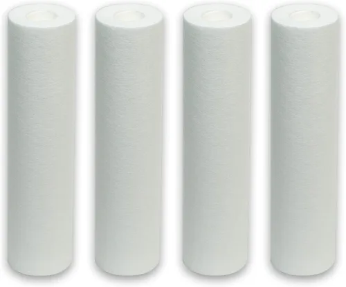 Vista 7 de CFS Filtro de agua para toda la casa, filtro de carbono de sedimentos de 5 micrones para agua más limpia en casa, paquete de 4