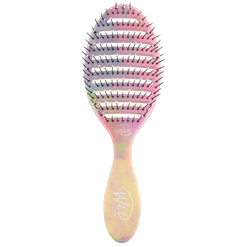 Vista 25 de Wet Brush Cepillo de Cabello de Secado Rápido, Aqua Exclusivo de Amazon, Diseño Ventilado y Cerdas Suaves HeatFlex, Seguro para Secado con Secador