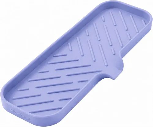 Vista 50 de MicoYang Jaboneras de Baño de Silicona con Boquilla de Drenaje - Organizador de Fregadero de Baño y Cocina, Soporte para Esponja, Bandeja de Jabón