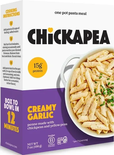 Vista 10 de Chickapea Pasta de garbanzos One Pot - Pepper & Parm - 7 oz (paquete de 1)