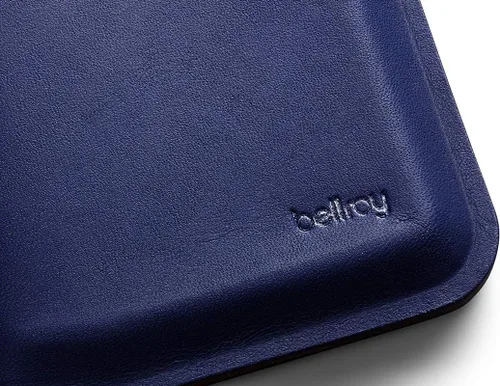 Vista 5 de Bellroy Apex - Funda delgada (billetera delgada de piel plegable, protección RFID), Índigo, Cartera Rfid